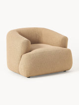 Modern Tekli Koltuk Bej Bukle