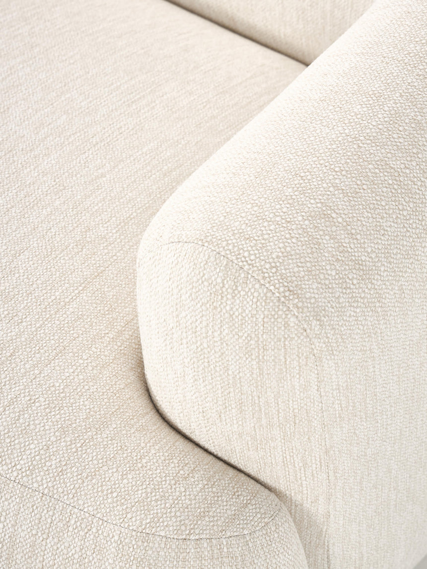 Modern Tekli Koltuk Kırık Beyaz