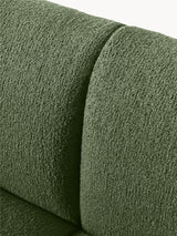 Modern Üçlü Koltuk Koyu Yeşil Bukle