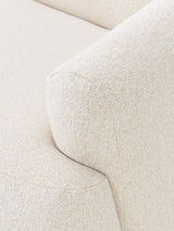 Modern Üçlü Koltuk Krem Benekli Bukle