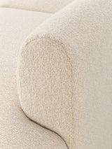 Modern Ultra Köşe Koltuk Açık Bej Bukle