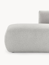 Modern Ultra Köşe Koltuk Açık Gri Bukle