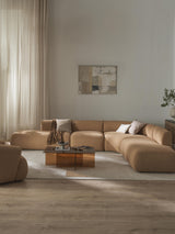 Modern Ultra Köşe Koltuk Bej Bukle