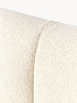 Modern Ultra Köşe Koltuk Kırık Beyaz Bukle