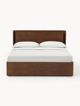 Mola Çift Kişilik Ahşap Karyola Ceviz