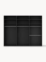 Mon Altı Kapılı Modül Gardırop Siyah