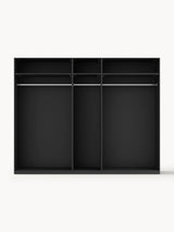 Mon Beş Kapılı Modül Gardırop Siyah