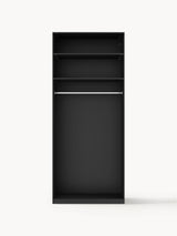 Mon İki Kapılı Modül Gardırop Siyah