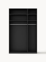 Mon Üç Kapılı Modül Gardırop Siyah