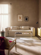 Mono Yataklı Üçlü Koltuk Krem