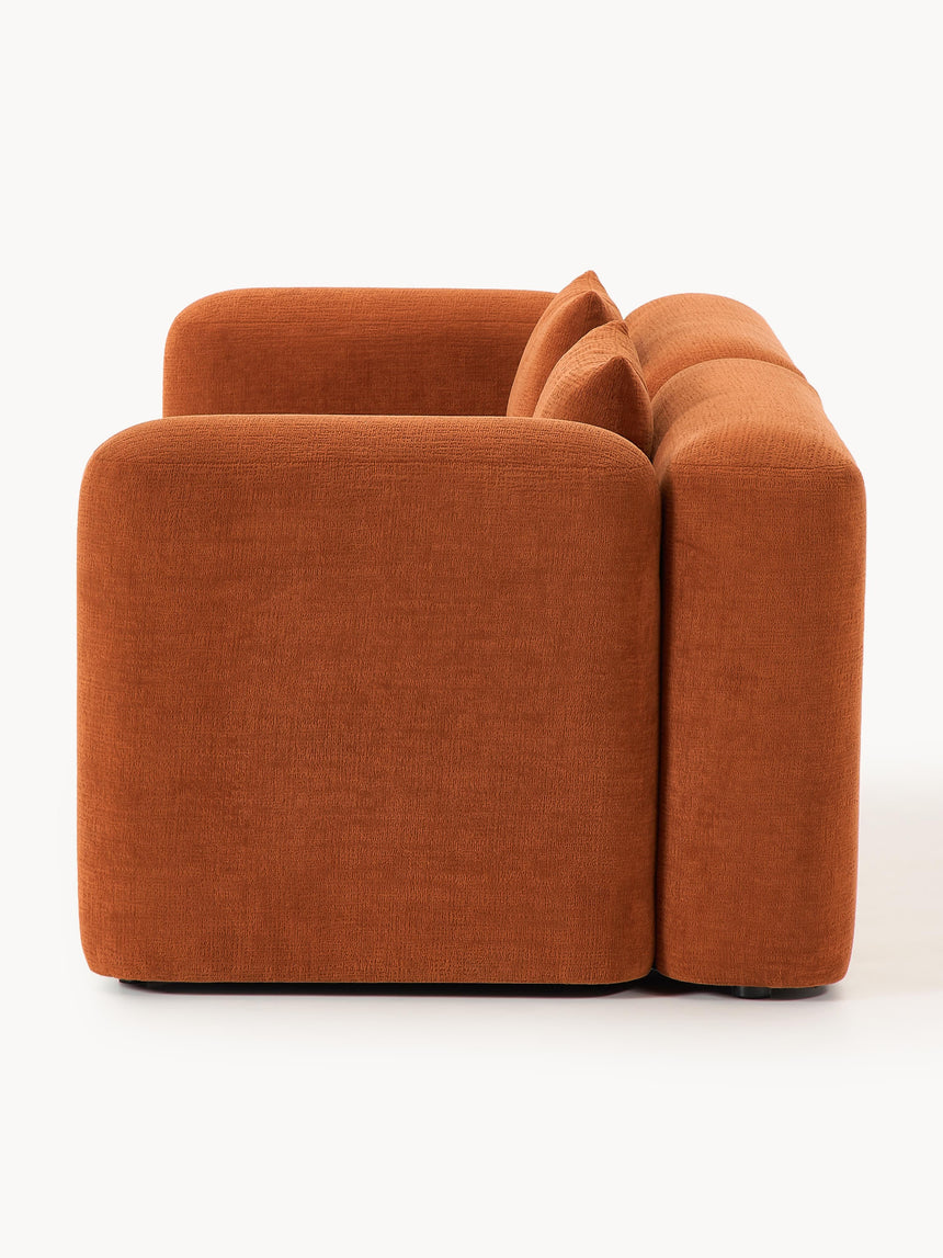 Mono Yataklı Üçlü Koltuk Pişmiş Toprak