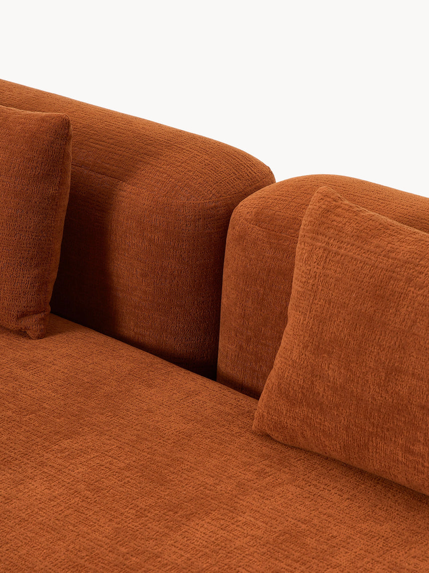 Mono Yataklı Üçlü Koltuk Pişmiş Toprak