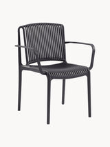 Nes Kollu Polipropilen Sandalye Antrasit