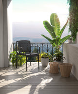 Nes Kollu Polipropilen Sandalye Siyah