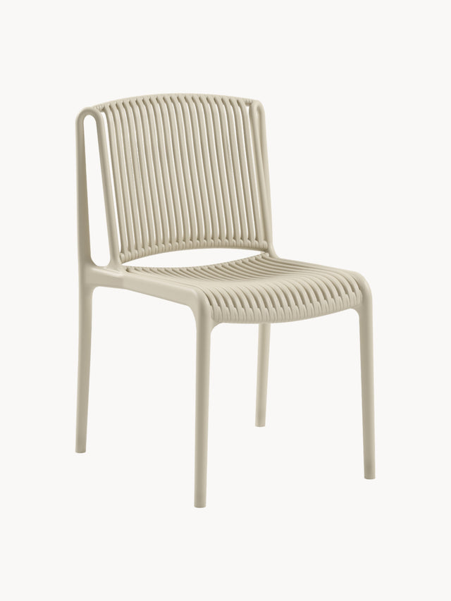 Nes Polipropilen Sandalye Bej