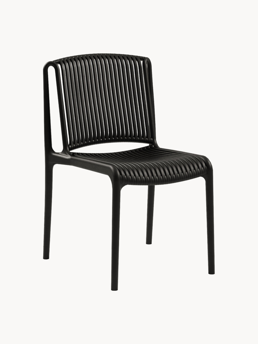 Nes Polipropilen Sandalye Siyah