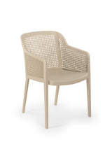 Octa Hazeran Görünümlü Polipropilen Sandalye Bej