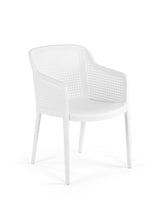 Octa Hazeran Görünümlü Polipropilen Sandalye Beyaz