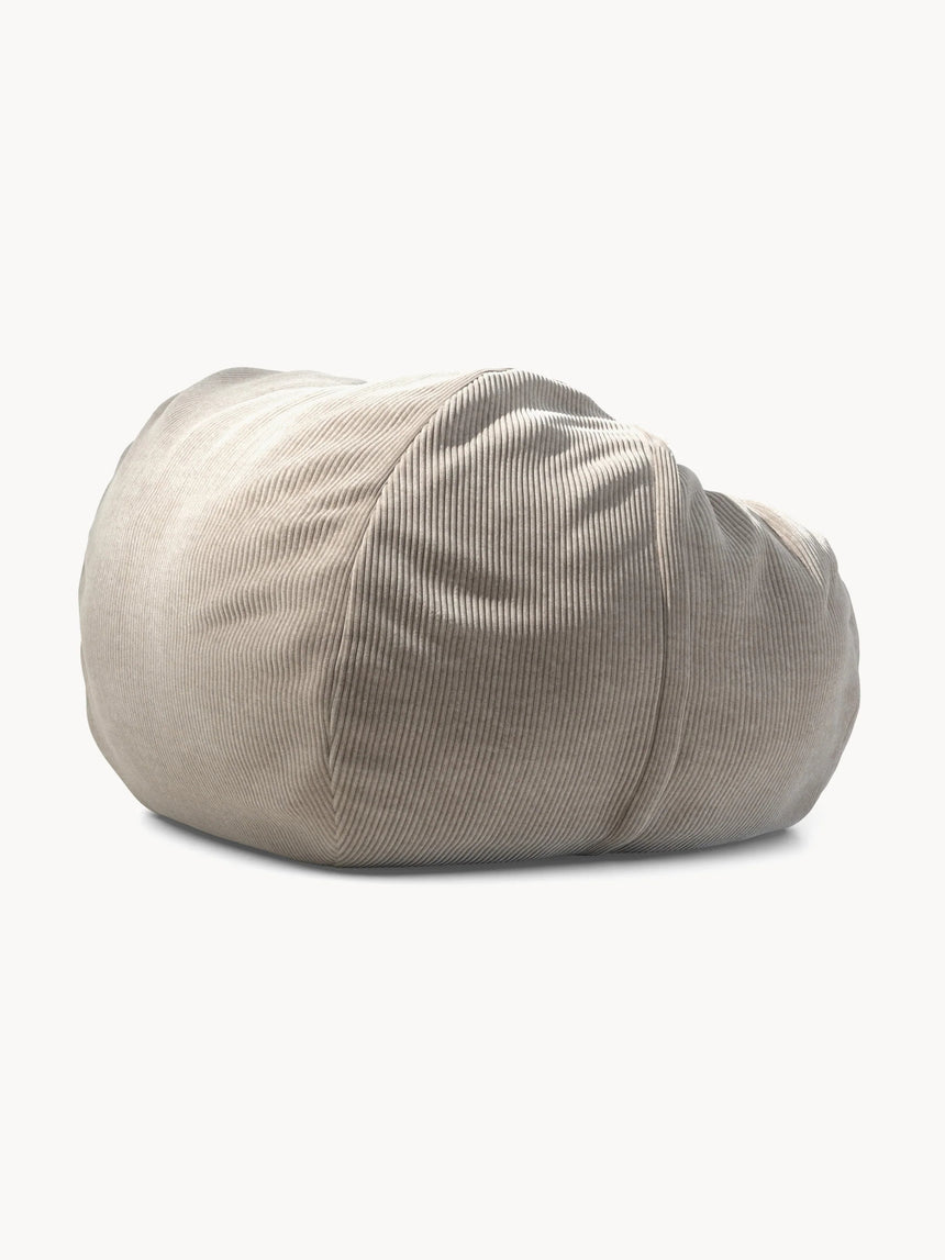 Otağ Modern Pofuduk Fasulye Koltuk Bej Fitilli