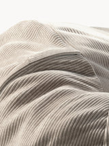 Otağ Modern Pofuduk Fasulye Koltuk Bej Fitilli