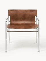 Palm Deri Tekli Koltuk Kahve