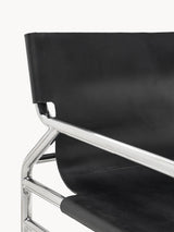 Palm Deri Tekli Koltuk Siyah