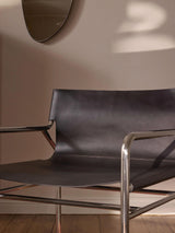 Palm Deri Tekli Koltuk Siyah