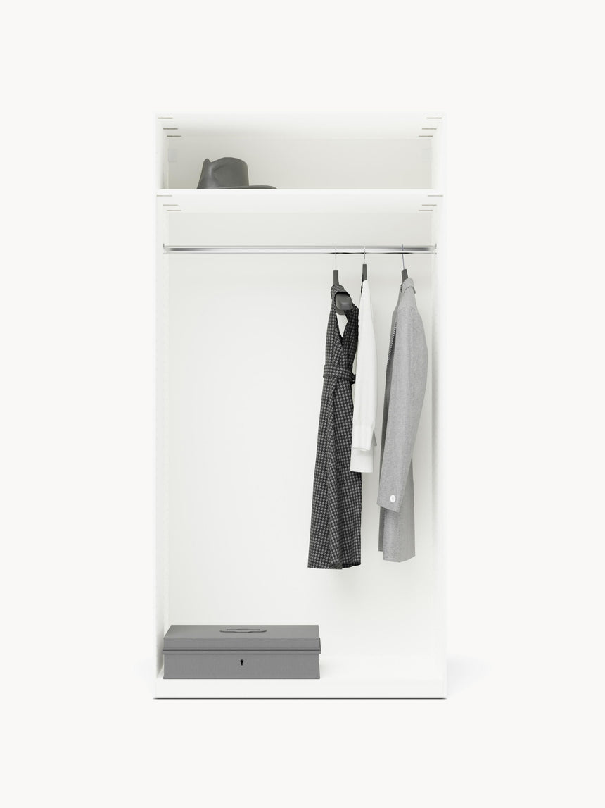 Pie İki Kapılı Modül Gardırop Bej