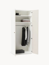 Pie İki Kapılı Modül Gardırop Bej