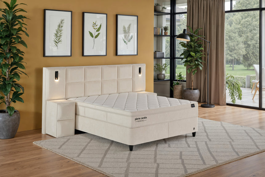 Pierre Cardin Alicante Prime Yatak Baza Başlık Seti