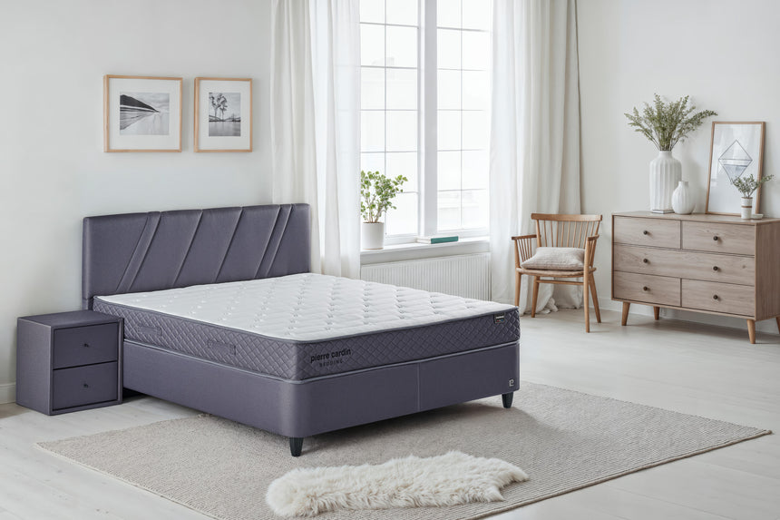 Pierre Cardin Parma Yatak Baza Başlık Seti