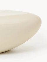 Pika Organik Form Ahşap Orta Sehpa Mat Bej 100 cm