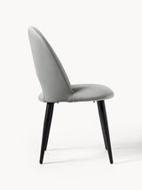 Poli Kumaş Sandalye Açık Gri