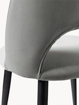 Poli Kumaş Sandalye Açık Gri