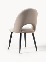 Poli Kumaş Sandalye Boz Kahverengi