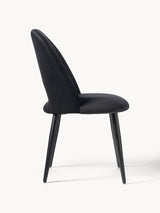 Poli Kumaş Sandalye Siyah