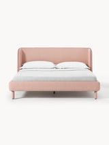 Polina Çift Kişilik Karyola Pembe