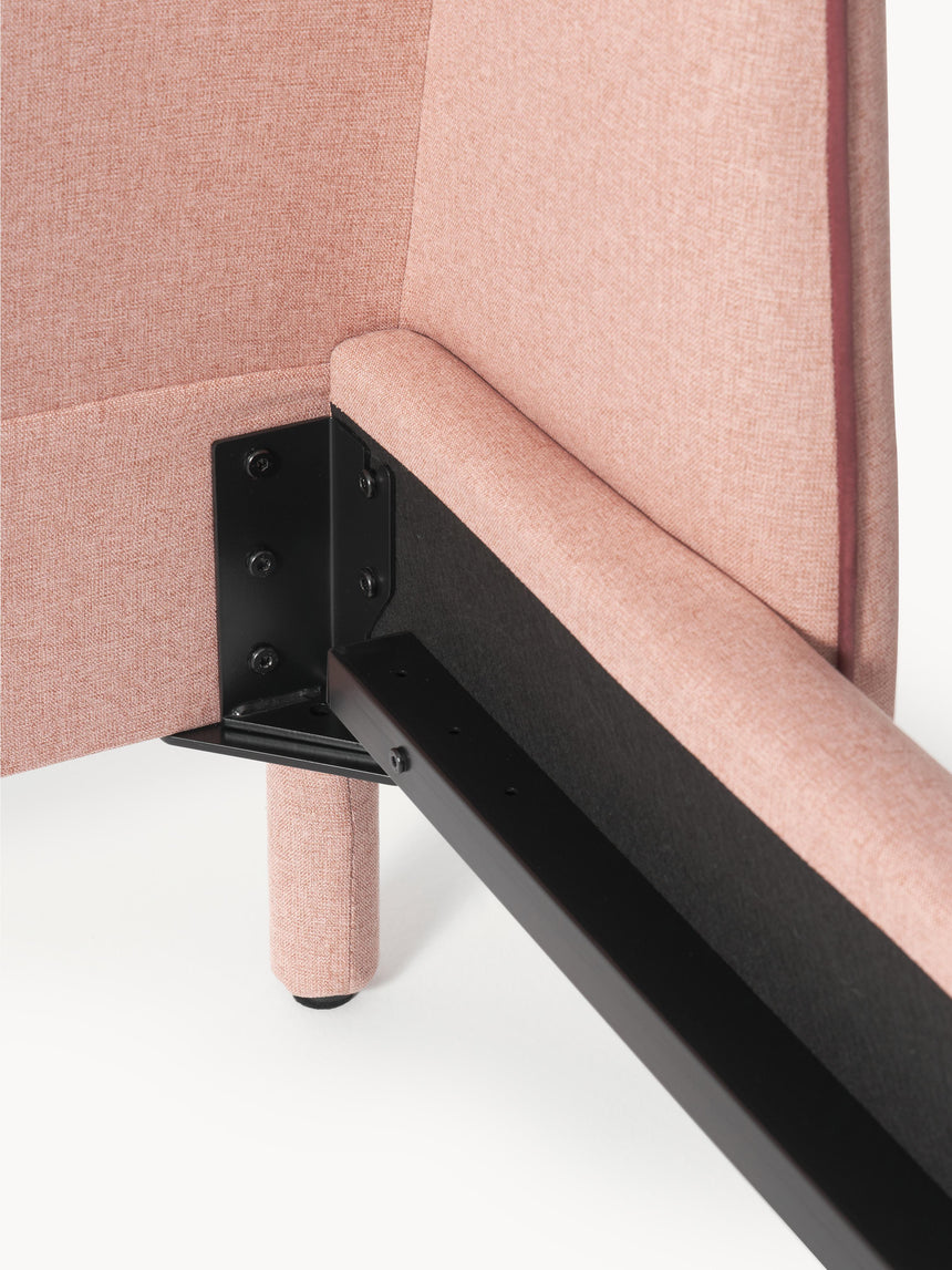 Polina Çift Kişilik Karyola Pembe