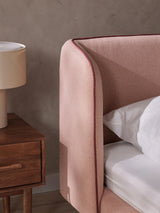 Polina Çift Kişilik Karyola Pembe