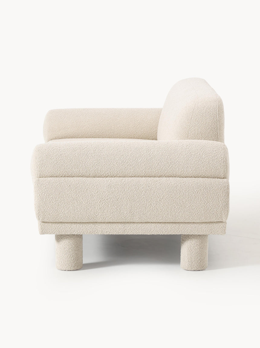 Polo İkili Koltuk Açık Bej Bukle