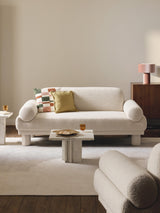 Polo İkili Koltuk Açık Bej Bukle