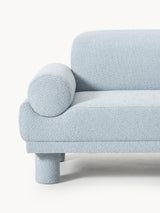 Polo İkili Koltuk Açık Mavi Bukle