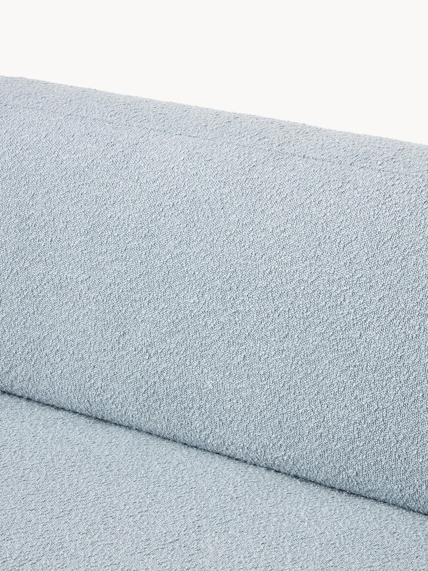 Polo İkili Koltuk Açık Mavi Bukle