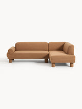 Polo Köşe Koltuk Açık Kahve Bukle