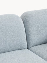 Polo Köşe Koltuk Açık Mavi Bukle