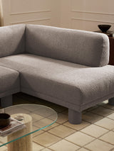 Polo Köşe Koltuk Gri Bukle