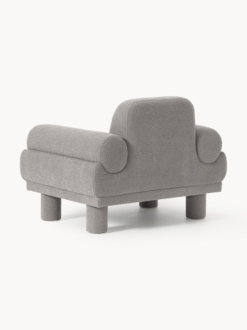 Polo Tekli Koltuk Gri Bukle