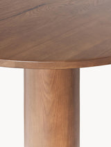 Polo Yuvarlak Ahşap Yemek Masası Ceviz