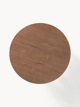 Polo Yuvarlak Ahşap Yemek Masası Ceviz