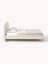 Polyana Çift Kişilik Karyola Açık Bej